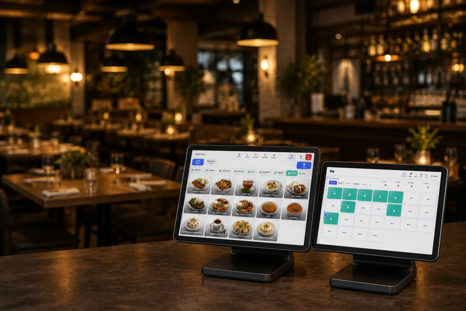 IntaPOS Cloud POS order management screen